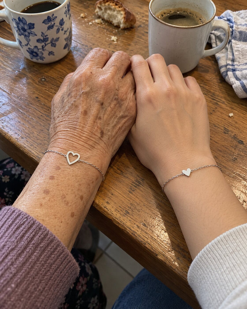 Matching Hearts Bracelet