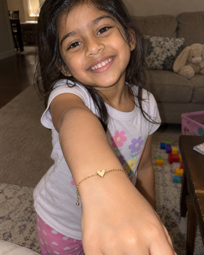 Matching Hearts Bracelet