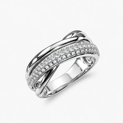 Intreccio Crossover Ring