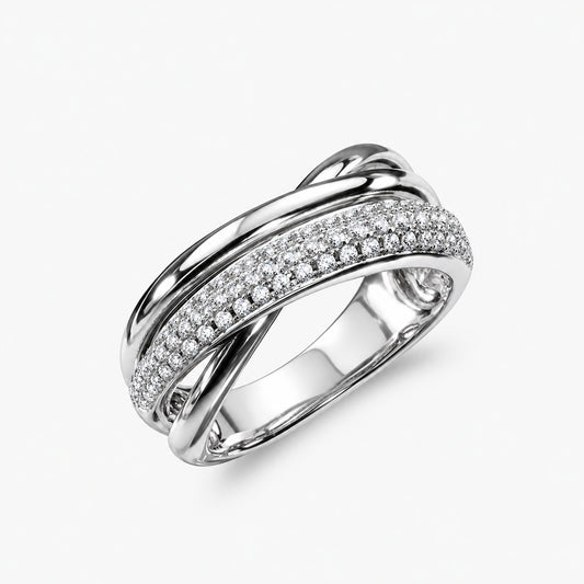 Intreccio Crossover Ring