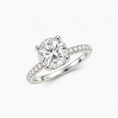 Luce Round Solitaire Ring