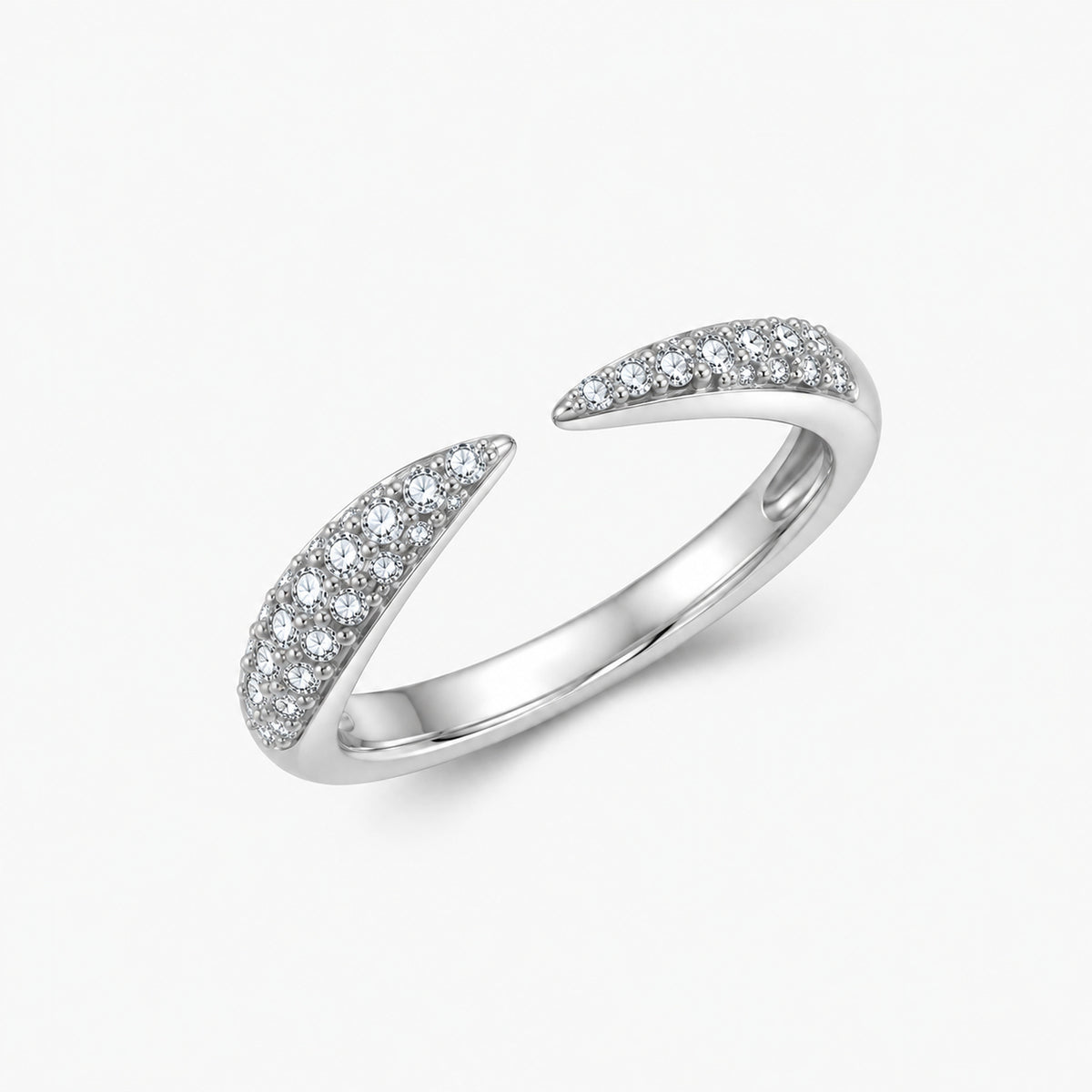 Nuvola Open Pavé Ring