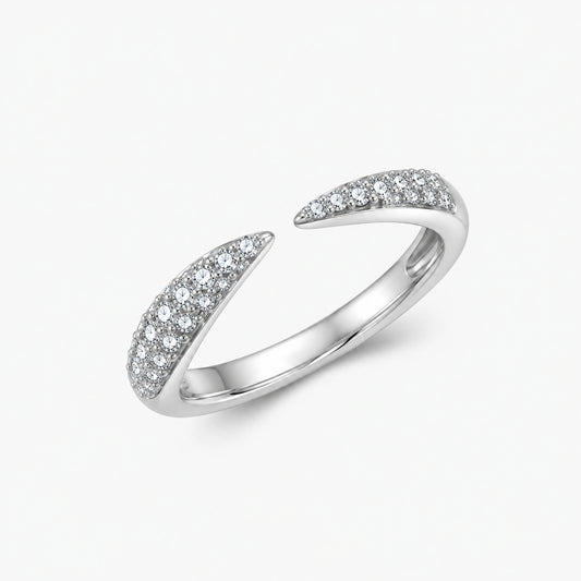 Nuvola Open Pavé Ring