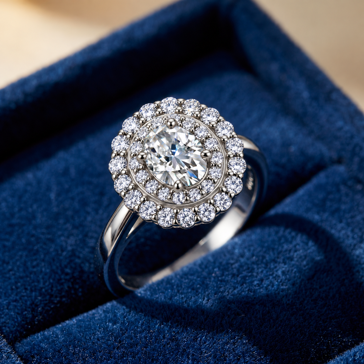 Regina Halo Ring