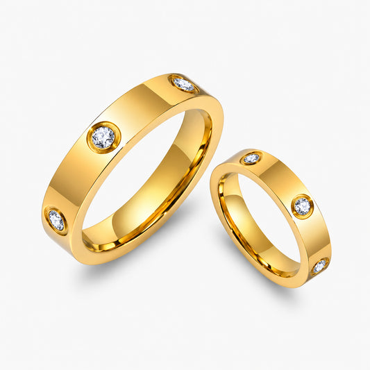 Sunshine Crystal Zircon Ring