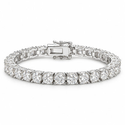 Moissanite tennis bracelet