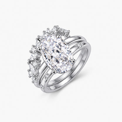 Three Rings Set - Oval Cut