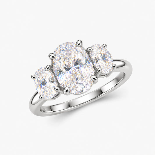 Tria Three Stone Ring